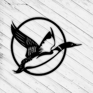 Ente Wand Kunst Dekor Muster Laser Cut Dxf Glowforge SVG xTool D1 Datei CNC Fräser Schneiden Dekorative Metall Plazma Schnitt Download Digitale Dateien
