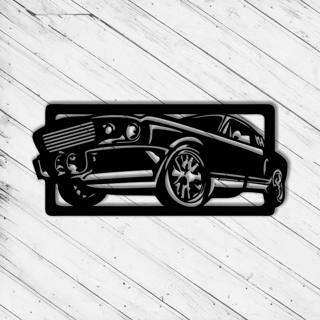 Car Decor Laser Cut Dxf Svg Xtool D1 File Wall Art Pattern