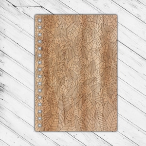 Notebook Cover Laser Cut Engraving Dxf Glowforge Svg xTool D1 CNC Router Cutting File Instant Download Digital Vector Ai Pdf Eps Files