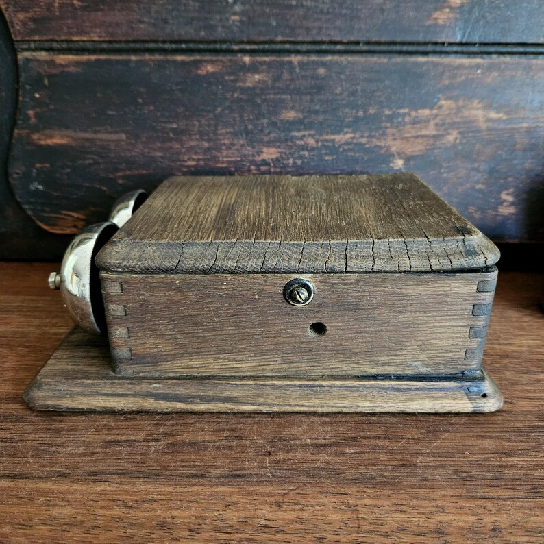 Vintage Wooden Telephone Bell Box - Etsy Australia
