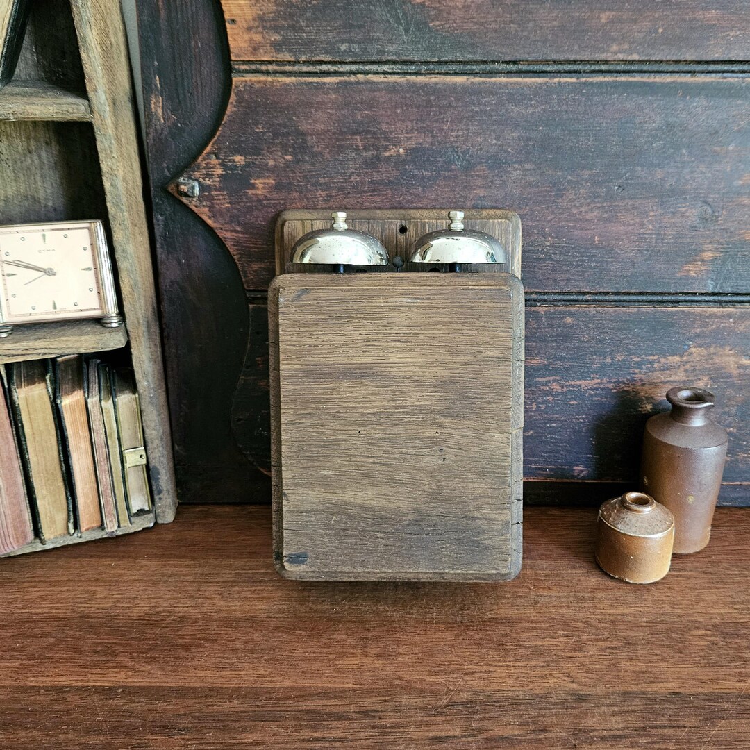 Vintage Wooden Telephone Bell Box - Etsy Australia