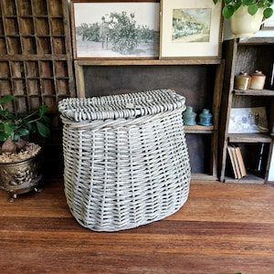Old Wicker Fishing Basket -  Australia