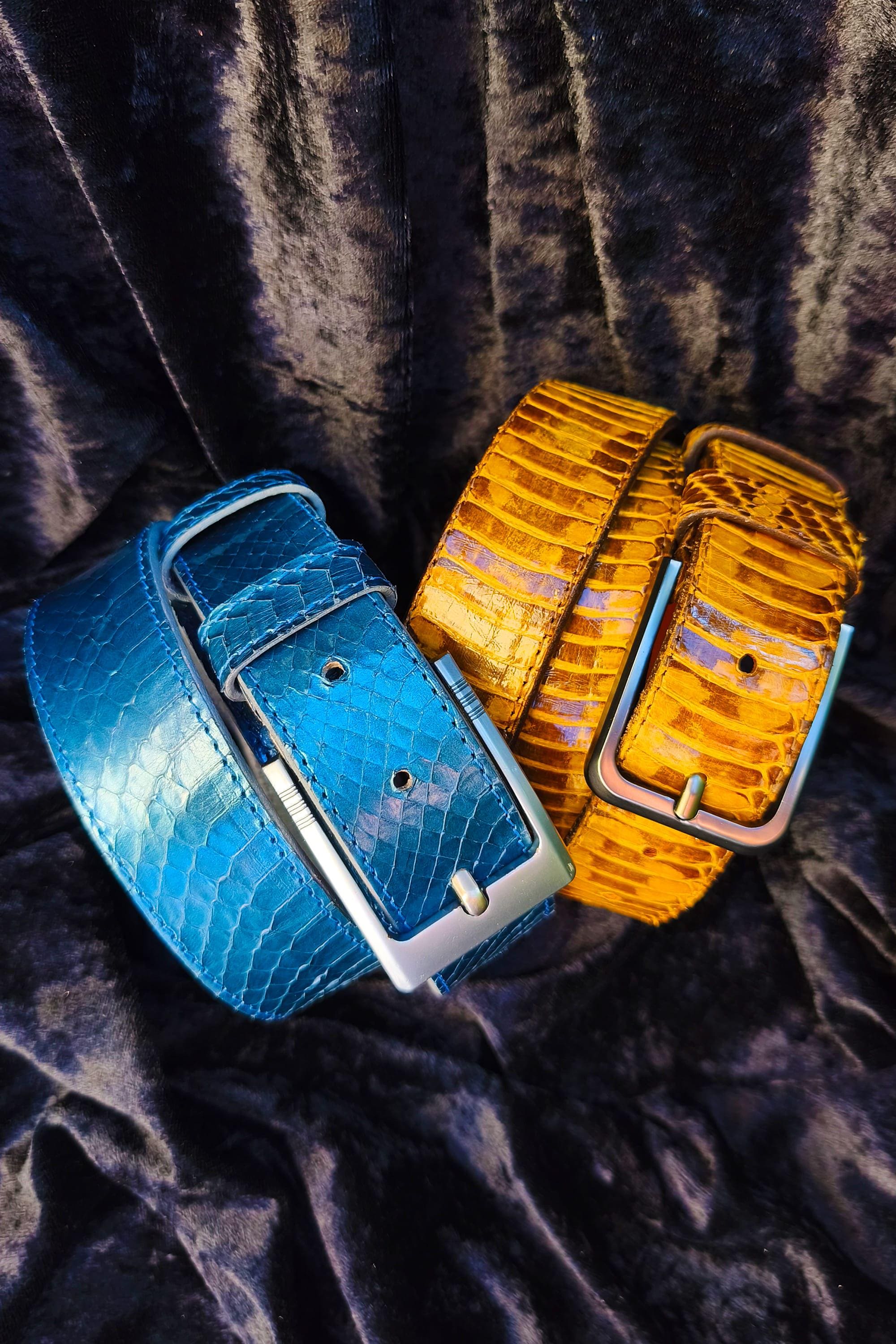 Italian Snake Belt - Etsy display picture 3