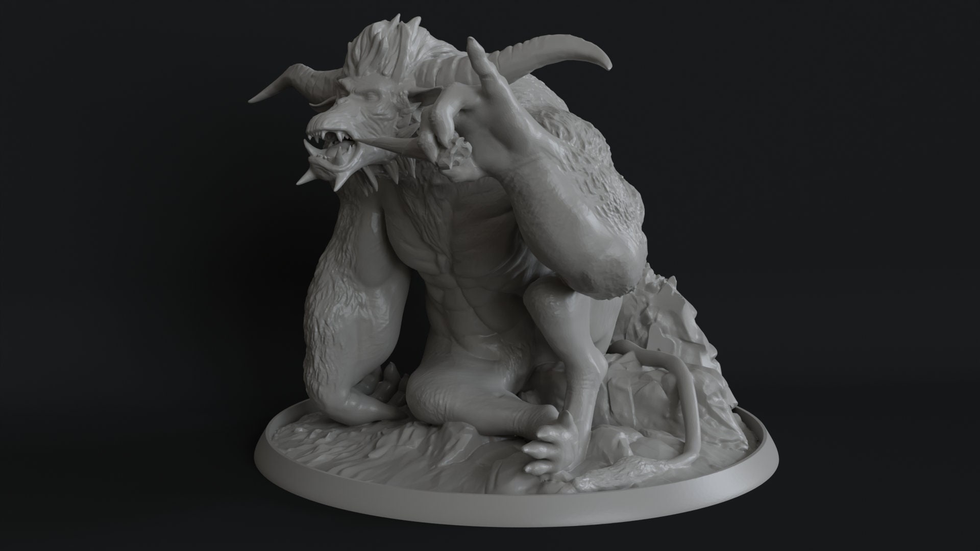 Bedtime Rajang STL File - RAJANG - Monster Hunter - Etsy