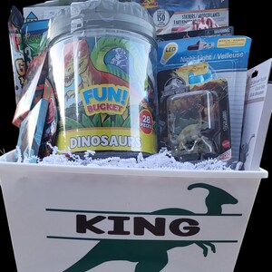 Cesta de regalo de Pascua personalizada: Cesta con temática de personajes, Cesta de Pascua para niños imagen 5