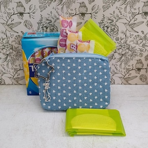 Sanitary Multipurpose Pouch, Teens feminine Organizer Purse, Super discreet privacy bag, animal themed purse