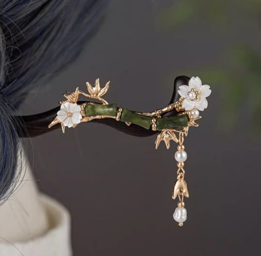 Japan Hair Stick, Chinese Slub Hanfu Hairpins, Vintage Qipao Hair Fork