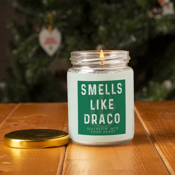 Smells Like Draco Candle Draco Malfoy Candle Draco Fan Etsy
