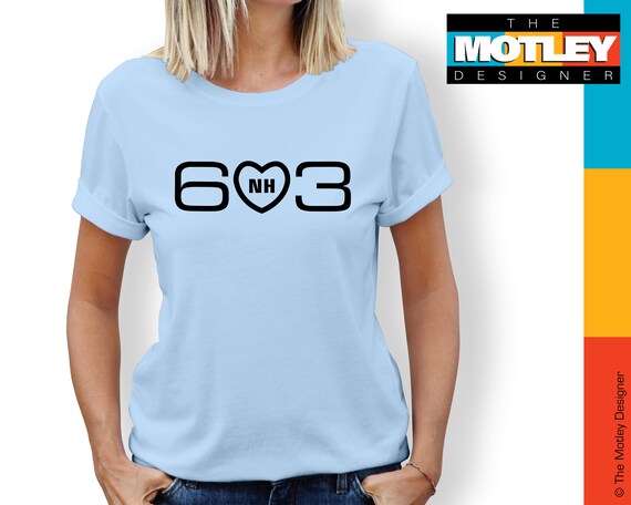 New Hampshire's Original Area Code 603 Unisex - Etsy