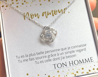 Collier Mon Amour Etsy