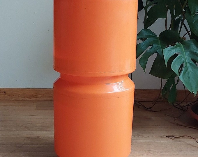 Mid Century Umbrella Stand/design by Brevettato/orange Umbrella Stand ...