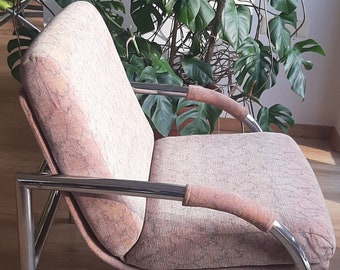 Fauteuil vintage / Modèle Pag / Stol Kamnik / Ex Yougoslavie / Style Bauhaus / Moderne Mid-Century / Maison moderne / Années 1970