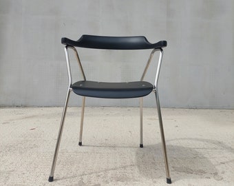 Vintage Designer Chair / Stol Kamnik / Model 4455 / Designed by Niko Kralj / Scandinavian Design / Industrial Style /Mid-century Modern/70's