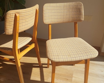 1 of 2 Retro Chair / Retro Dining Chair / Retro Furniture / Retro Ambience / Retro Home / Mid Century Modern / MCM Chair / MCM Home /70's