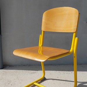 Children&#39;s Chair, Kid&#39;s Chair, Chair from Kindergarten, Children&#39;s Chair, Kids Room, Industrial Style, 1990s