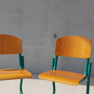 Retro Children&#39;s Chair / Chair from Kindergarten / Chair for Children&#39;s / Industrial Chair / Industrial Style / 90&#39;s