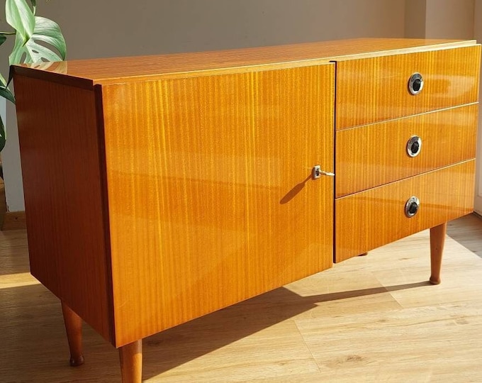 Retro Polished Console Sideboard/retro TV Stand/mcm Etsy