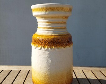 ヴィンテージ ウーベラッカー 陶器花瓶 / 西ドイツ美術陶器