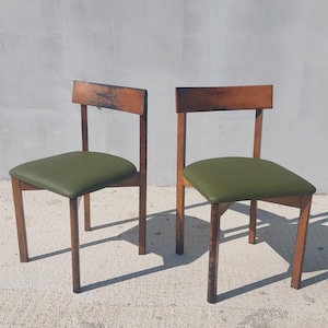 A Pair of Vintage Dining Chairs, Vintage Furniture  , Retro,  Mid Century Modern,  Mid Century Modern Dining Chairs, 1970&#39;s