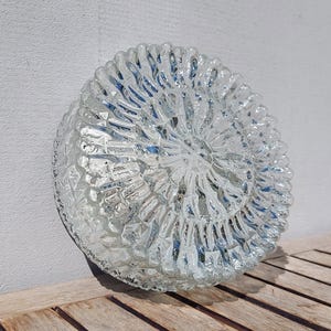 Mid Century Bubble Glass Wall Lamp, Minimalist Bubble Glass Wall Sconce, Mid Century Lighting,Retro Wall Light, Space Age Wall Lamp, 1970&quot;s