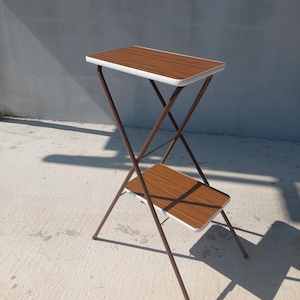 Retro Side Table / Retro Plant, Herb Stand / Vintage Plant, Herb Stand / Vintage Side Table / Mid Century Side Table /Indoor,Outdoor / 70&#39;s