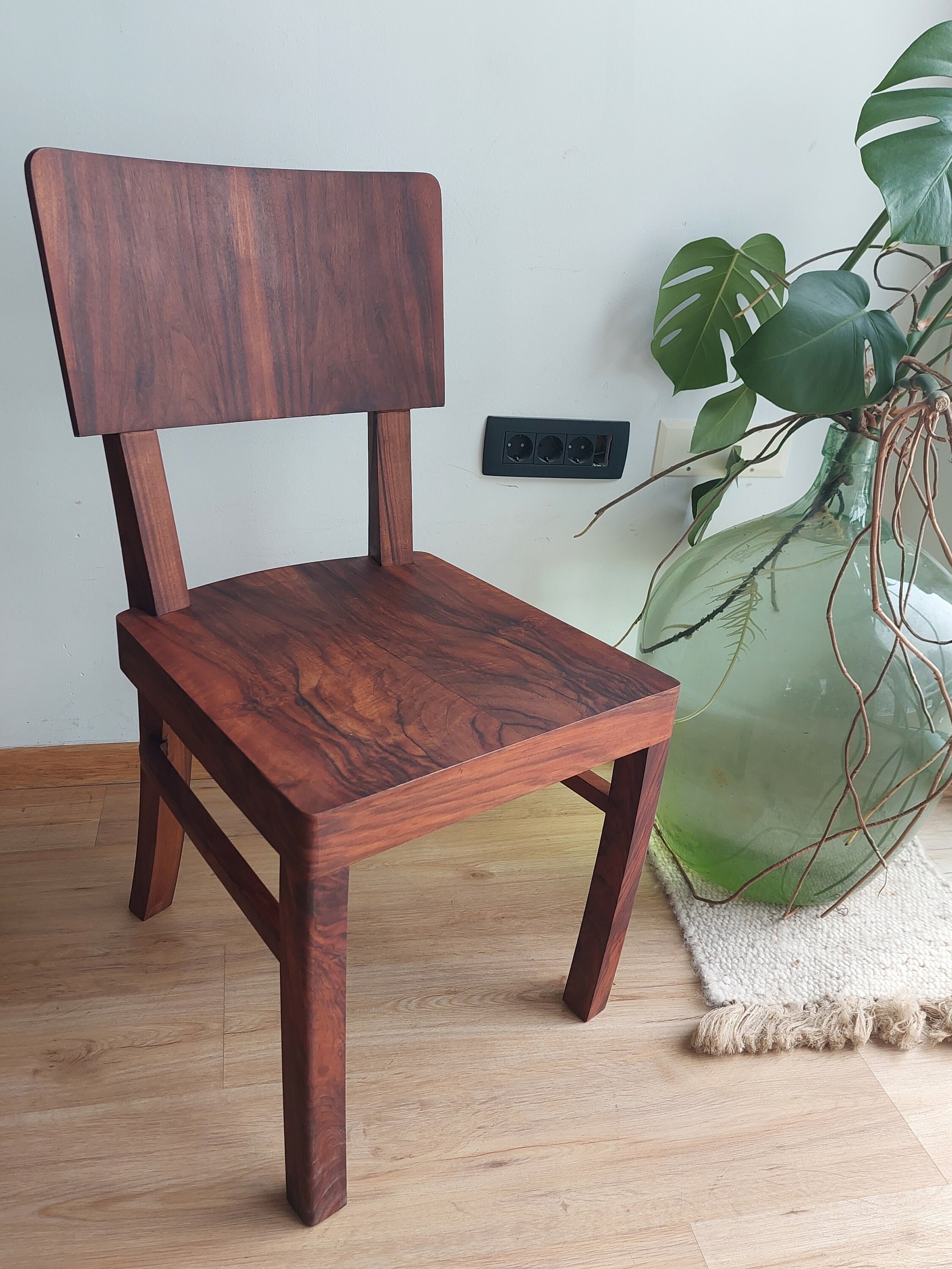 Cherry wood 2024 dining chairs sale