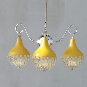 Retro Pendant Lamp /Retro Ceiling Light/Space Age Pendant Lamp/Space Age Chandelier/MCM Pendant Lamp/Vintage Chandelier/Pineapple Shape/70&#39;s
