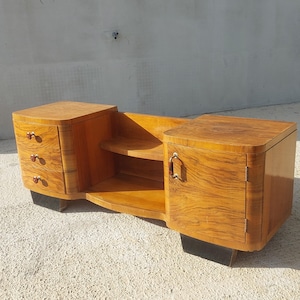 Art Deco Sideboard/Art Deco Furniture/Art Deco/Antique Console Cabinet/Antique Furniture/Antique Home/Vintage Console Cabinet/40&#39;s