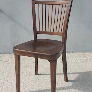 Vintage Solid Wood Dining Chair / Designer Chair /Scandinavian Style / MCM Dining Chair /Stol Kamnik / Niko Kralj / 70&#39;s