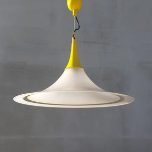 XL Murano Pendant Lamp, Space Age, Murano Glass Chandelier, Mid Century Murano Trumpet  Pendant Lamp, Retro Lighting, Murano, Italy, 1970&#39;s