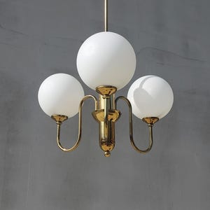 Sputnik Chandelier, Space Age Pendant Lamp, Retro Chandelier, Retro Pendant Lamp, MCM Pendant Lamp,  70&#39;s