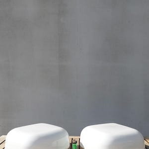 Vintage Wall Sconce Lamp, Pair, Flush Mount Ceiling Lamp Sconce,  Minimalist Wall Sconce,  Mid Century Wall Lamp, Space Age, 1970&#39;s