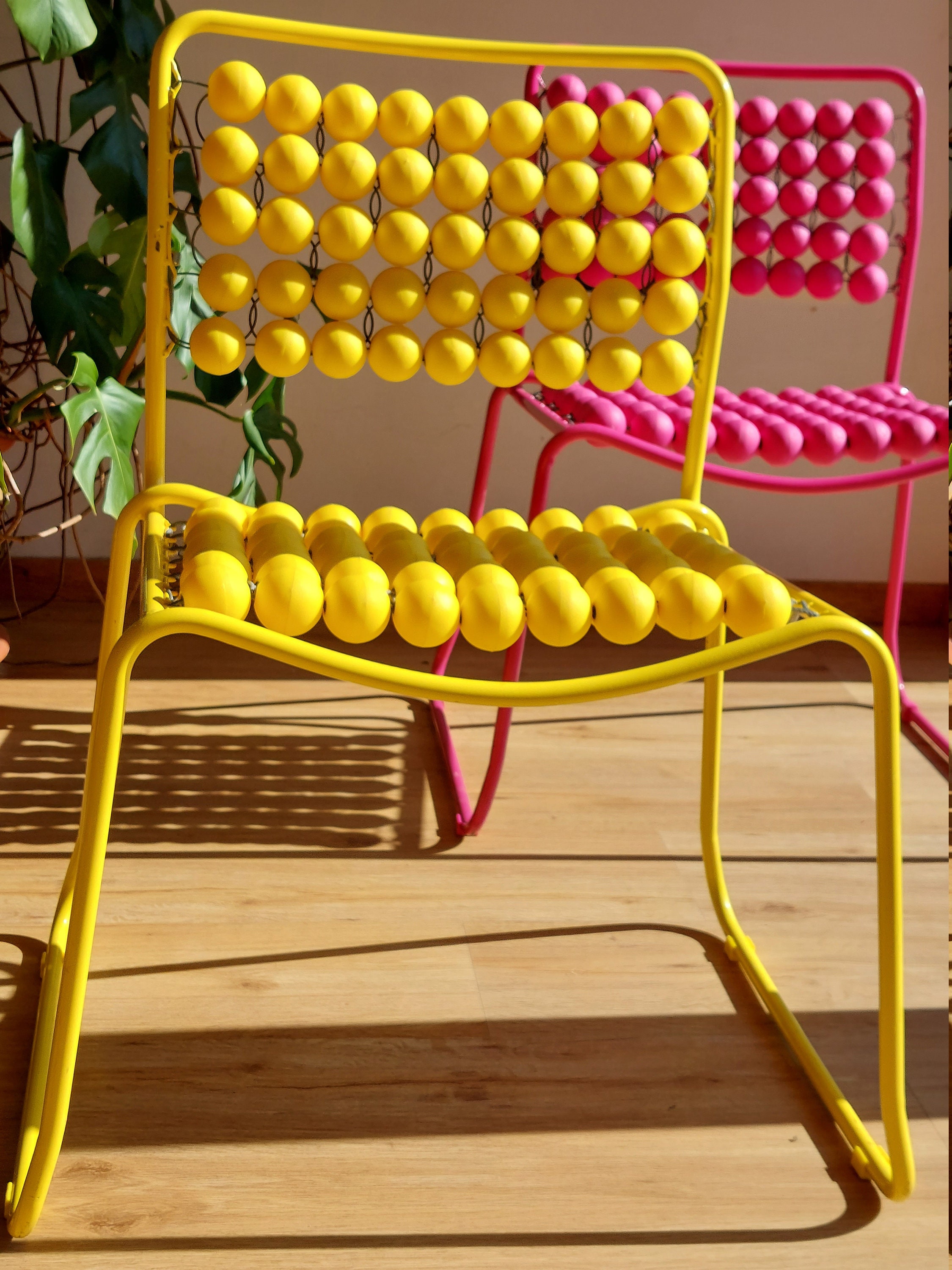 Rare Vintage Pop Art Chairs / Space Age Chair / Eclectic Etsy