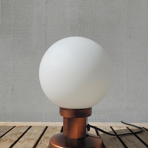Retro Table Lamp, Space Age Bedside Lamp, Pop Art Table Lamp, Mid Century Desk Lamp, 1970&#39;s