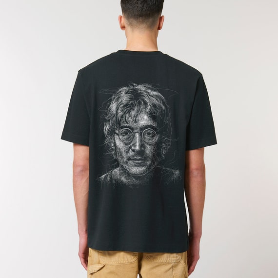 John Lennon Oversized Heavy T-shirt - Idols Clothing - Premium