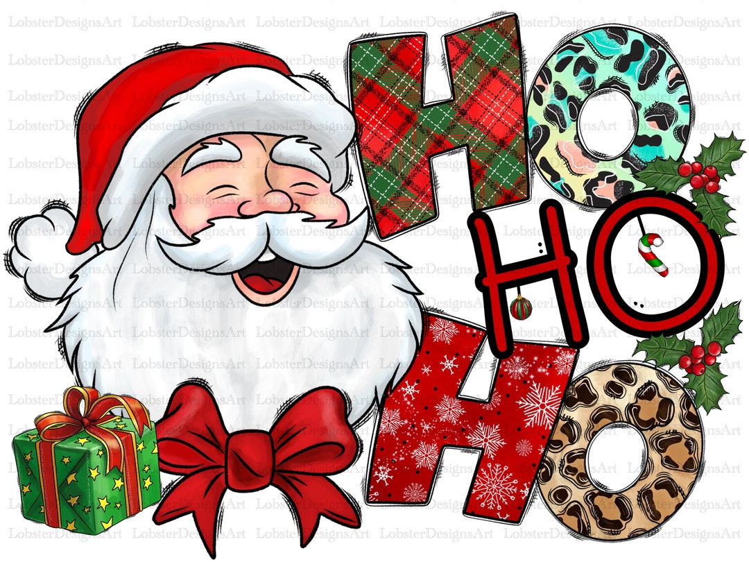 Santa Ho Ho Ho Png, Ho Ho Ho Png, Merry Christmas, Santa Png, Santa