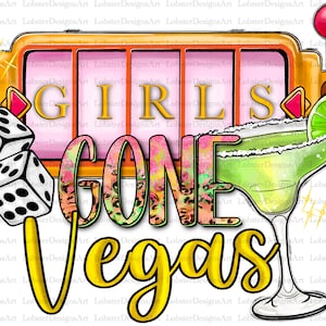 Girls Gone Vegas Png,Queen of the Slot Machine PNG ,Digital DownloadCasino Clipart, slot machin clipart, poker chips clipart