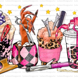 Hairstylist Coffee Cups Png Sublimation Design, Hair Hustler Png, Western Coffee Cups Png, Hair Boss Png, Hair Therapy Png, Digital Download
