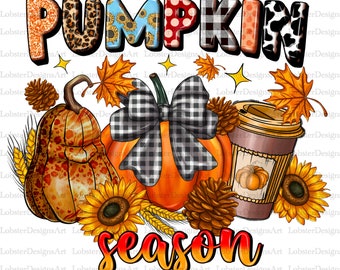 Pumpkin Season Png, Fall Pumpkin Png,Western Fall Png,Hello Fall Png,Autumn Png, Fall Clipart Png, Instant Download, Digital Download