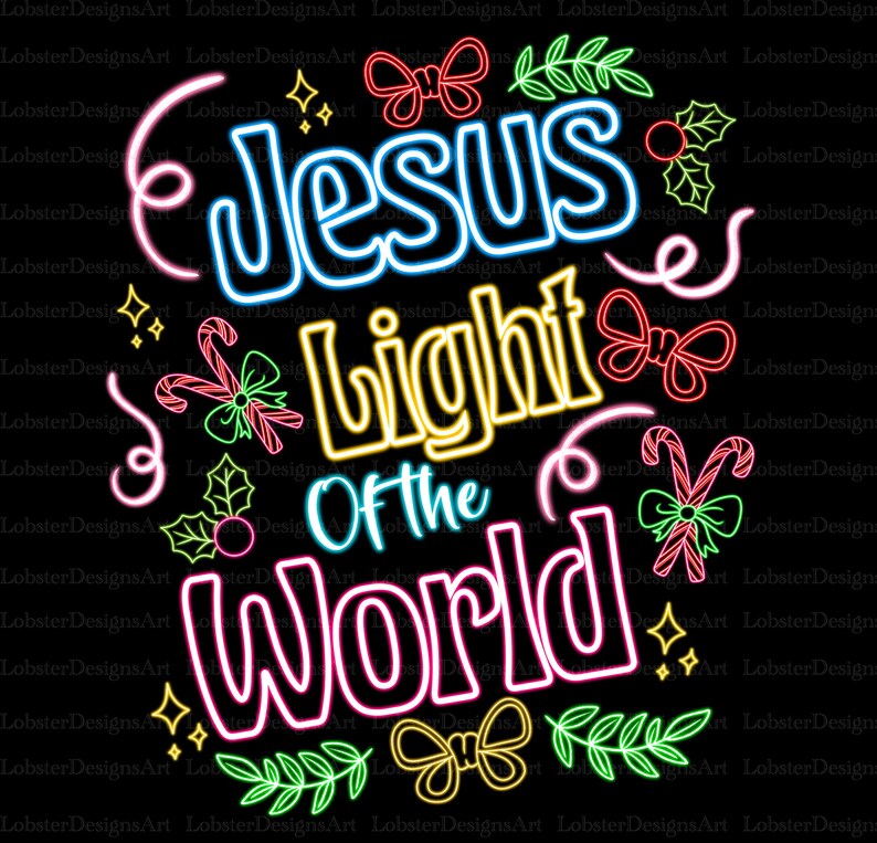 Jesus Light of the World Coquette PNG, Christian Png, Vintage Christmas ...