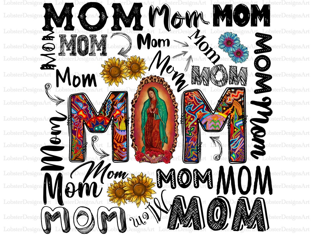Our Lady of Guadalupe Pngvirgen De Guadalupe PNG Graphic - Etsy