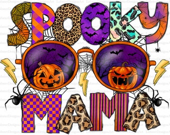 Spooky Mama png, Halloween Mama, Halloween PNG, Halloween PNG Design,Mama Png,Halloween Design, Sublimation Designs Downloads, Halloween Png
