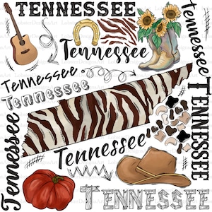 Tennessee Sublimation PNG, Tennessee Digital Downloads, Tennessee png, Instant Download,Sublimation Designs,Tennessee Map,Tennessee Leopard