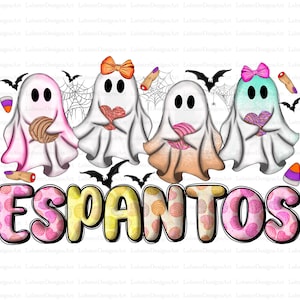 Aqui Espantan Png, Sublimate Designs, Spanish Halloween Png, Halloween Png,Spooky Latina, Spooky Conchas Png, Regalos Es Espanol