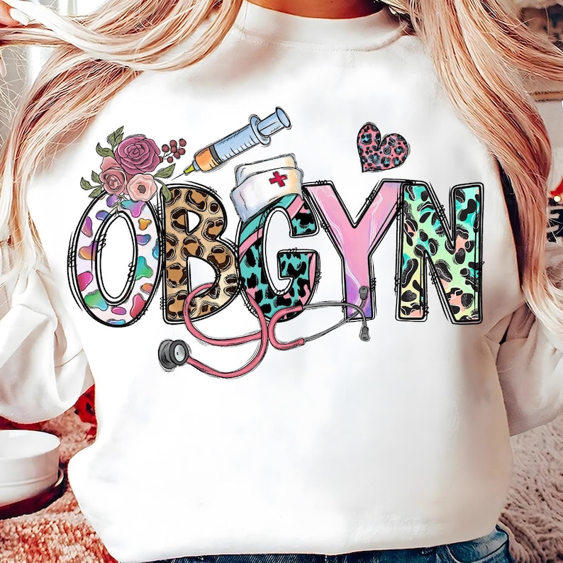 Obgyn Sublimation Design Png, Obstetrician Png, Gynecologist Doctor ...