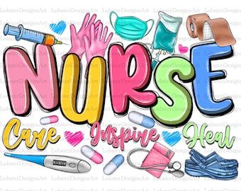 Nurse Png, Medical Word Png, Nurse Life Png, Nurse Stuff Png, Nurse Quotes Png,Nurse Doodles,Nurse Png,Nurse,Icu Nurse Png,Rn Sublimation