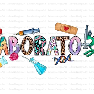 Laboratory Sublimation Design Png, Laboratory Png,Nurse Life Png, Laboratory Png, Nurse Png Files for Cricut, Laboratory Png, Laboratory