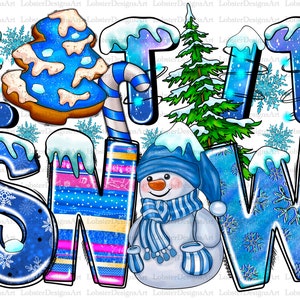 Let It Snow Christmas Png Sublimation Design, Snow, Merry Christmas Png, Happy Holiday Png, Snowman Png,Christmas Png,Digital Download