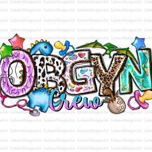 OBGYN Crew Png Sublimation Design Download, Medical Png, Western OBGYN ...