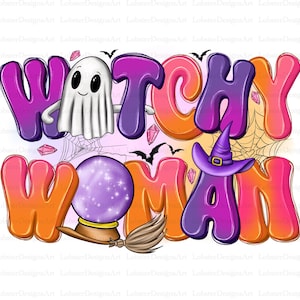 Witchy Woman Png, Halloween Png, Halloween Witch png, Witchy Mama Png, Halloween Mama Png, Witch Png, Digital Download